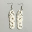 7cm Maori Bone Double Manaia Earrings