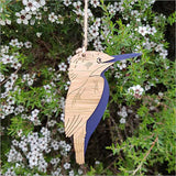 NZ Kotare Kingfisher Hanging Ornament