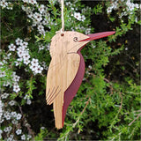 NZ Kotare Kingfisher Hanging Ornament