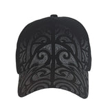 Fabulous Maori Tattoo Print Black Cap