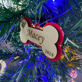 Personalised NZ Dog Christmas Ornament