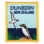 Dunedin NZ Albatross and Penguin Iron On Patch