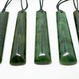 Genuine NZ Greenstone 6cm Toki Necklace