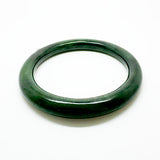 Slim Greenstone Bangle