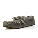 New Zealand Sheepskin Moccasins with Driving Sole