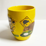 XL Bright Yellow NZ Kiwi Souvenir Mug