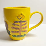 XL Bright Yellow NZ Kiwi Souvenir Mug