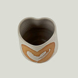 Gorgeous NZ Made Pottery Heart Mug