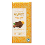 Whittakers Gisborne Orange and Hazelnut Creamy Milk Chocolate