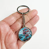 NZ Pohutukawa Tree Keychain