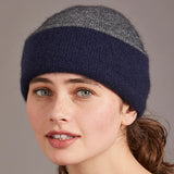 Merino PossumSilk Two Tone Reversible Beanie Hat