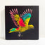 NZ Kea Bird Light Up Wall Art Canvas Block