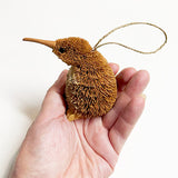 Brush Hanging Kiwi Bird Xmas Ornament