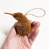 Brush Hanging Kiwi Bird Xmas Ornament