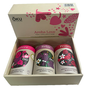 Oku Aroha Love NZ Herbal Tea Gift Box