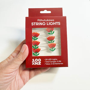 Petite Pohutukawa String Lights LED