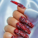 Beautiful Maori Design Nail Art Transfers