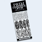 Beautiful Maori Design Nail Art Transfers