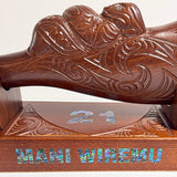 38cm Carved Wahaika Replica Club