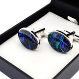 NZ Paua Shell Cufflinks