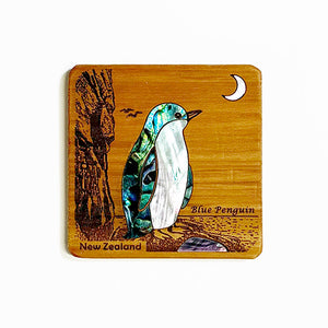 Pretty NZ Little Blue Penguin Fridge Magnet