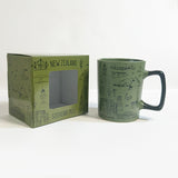 Khaki or Pink Souvenir NZ 13oz Mug