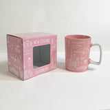 Khaki or Pink Souvenir NZ 13oz Mug