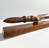 Maori Taiaha on Stand