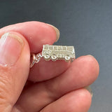 Sterling Silver Tour Bus Charm