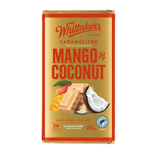 Whittakers Caramelised White Chocolate Mango Coconut Block