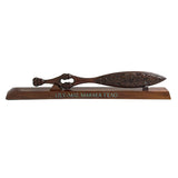 Maori Waka Hoe Paddle - Stand Optional or Wall Hung