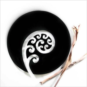 Round NZ Koru Fern Wall Art - ShopNZ