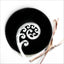 Round NZ Koru Fern Wall Art