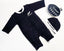 All Blacks Rugby Newborn Baby 3-piece Gift Set