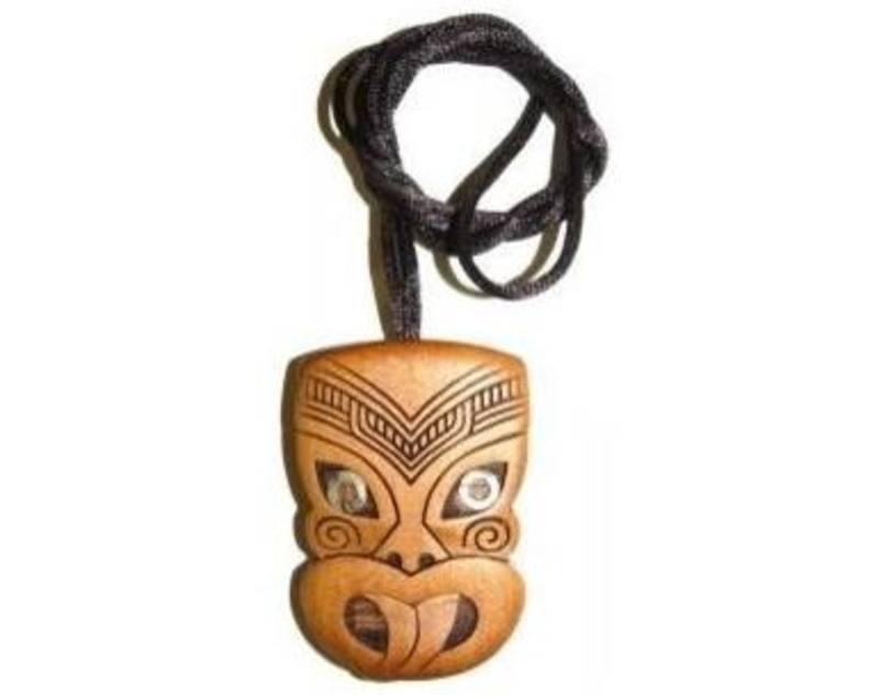 Maori Wood Carving Necklace – ShopNZ
