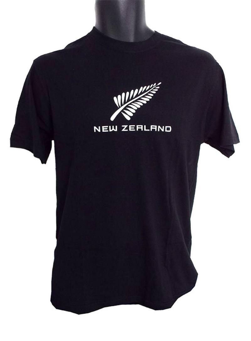 jungle Trunk bibliotek th Black NZ Adult Silver Fern T-shirt – ShopNZ