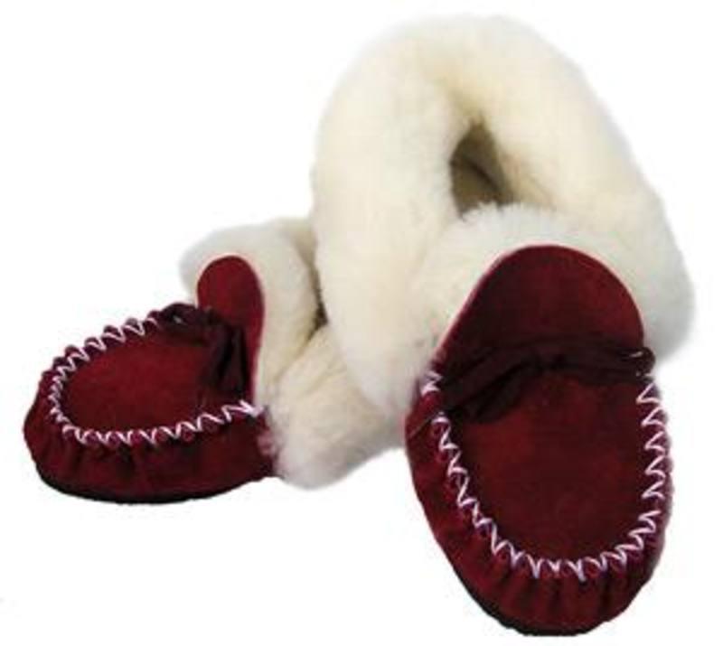 Moccasins sheepskin discount